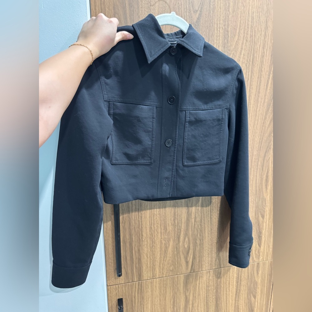 Wilfred Black Little cropped jacket
